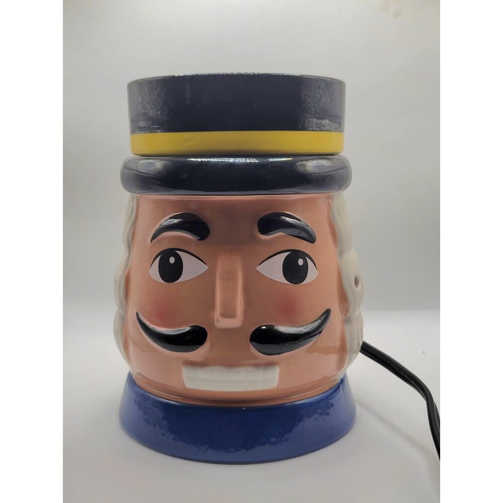 IllumiScents Illumination Fragrance Wax Warmer Lighted Nutcracker Christmas